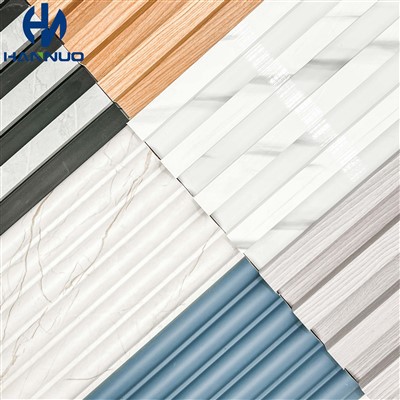 3D-Wandverkleidung, geriffeltes WPC-Wandpaneel